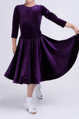 Velour dress DL0027