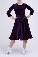 Velour dress DL0027