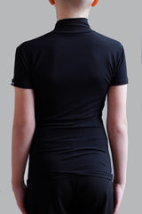 Short sleeve turtleneck boys men practice 